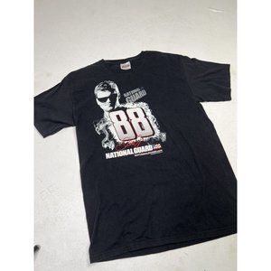 Dale Earnhardt Jr “National Guard” NASCAR Crewneck Tshirt Size Medium